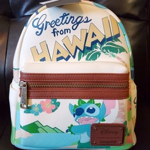 Loungefly Greetings from Hawaii Stitch BACKPACK